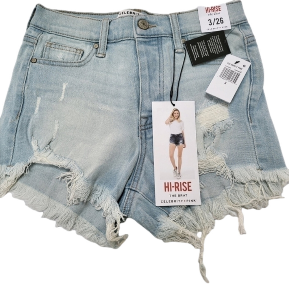 Celebrity Pink Hi-Rise The Brat  Shorts 3/26 - NWT